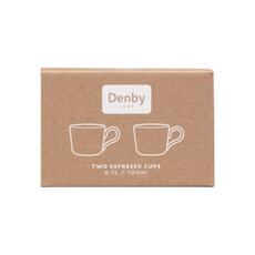 Denby Studio Grey Brew Espresso  Cup Set Of 2
