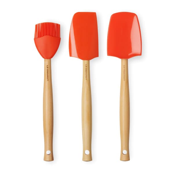 Le Creuset Set of 3 Craft Spatulas Volcanic