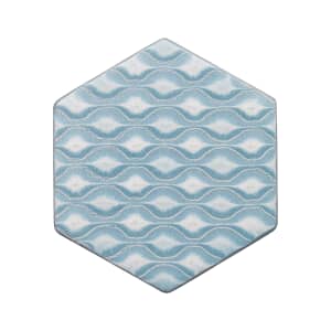 Denby Impression Blue Accent Tile