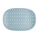 Denby Impression Blue Accent Medium Oblong Platter