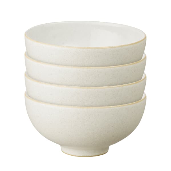 Denby Impression Cream Rice Bowl Set of 4