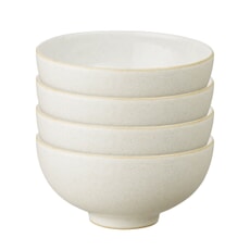 Denby Impression Cream Rice Bowl Set of 4