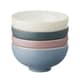Denby Impression Mixed Set Of 4 Rice Bowls