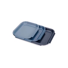 Joseph Joseph Nest Bake Non-Stick 3-piece Blue Baking Tray Set