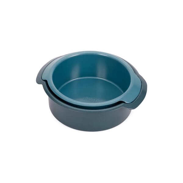 Joseph Joseph Nest Bake Non-Stick 2-piece Blue Round Cake Tin Set