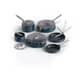 Joseph Joseph Space Folding Handle Ceramic Non Stick 6 Piece Set