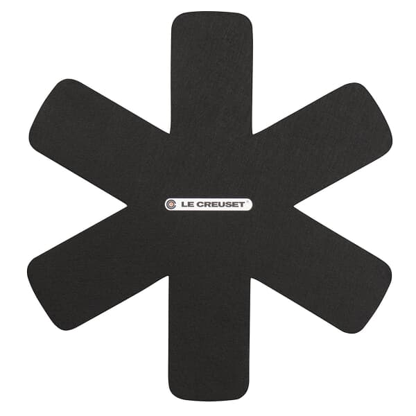 Le Creuset Set of 3 Pan Protectors Black