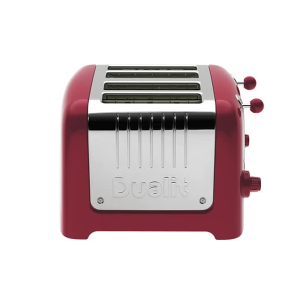 Dualit Lite 4 Slot Toaster Red 46201
