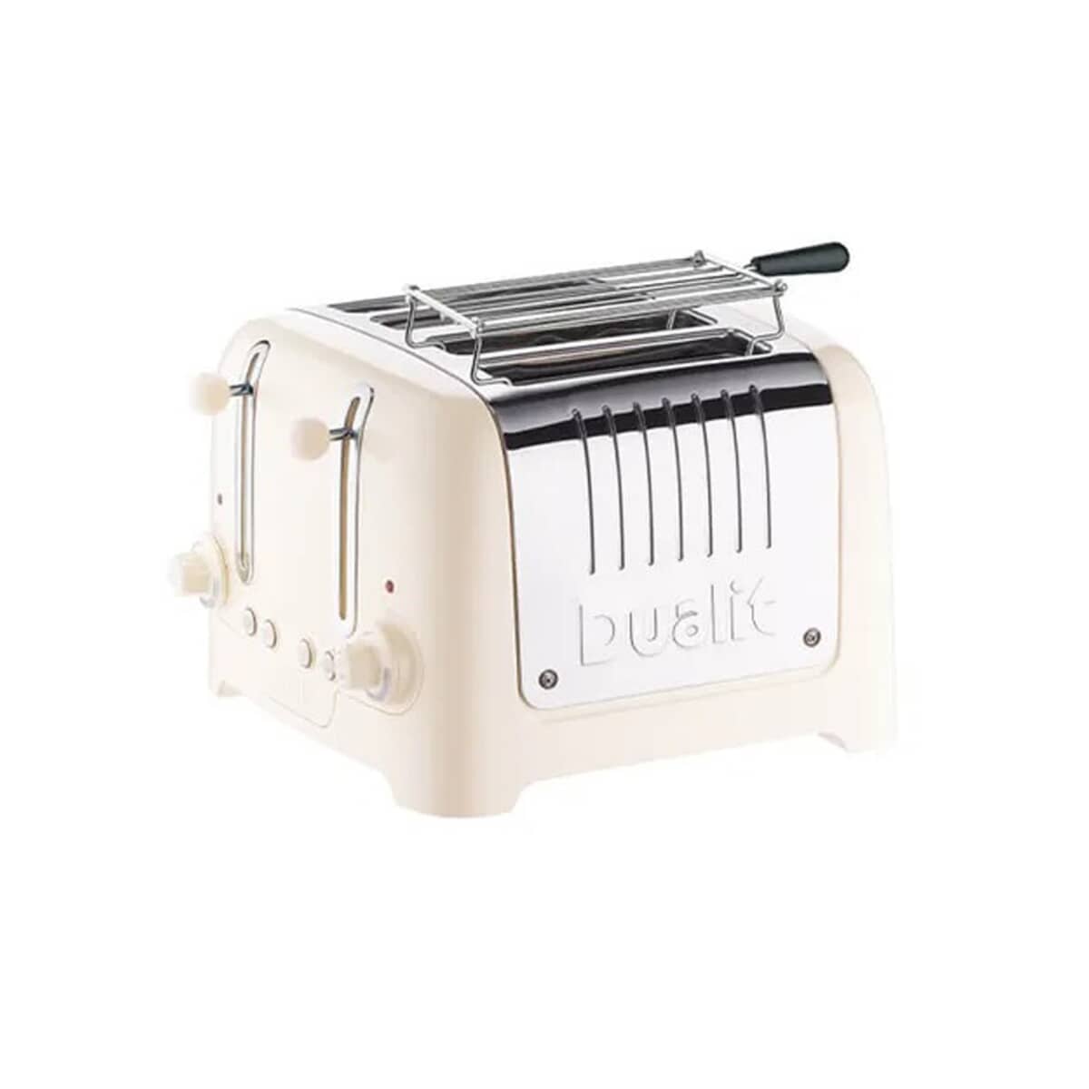 Dualit Lite 4 Slot Toaster With Warming Rack Canvas White - (46263 ...