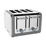 Dualit Architect 4 Slot Toaster Grey With S/S Panel