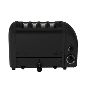 Dualit Stealth 4 Slot Classic Toaster Black 47431