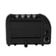 Dualit Stealth 4 Slot Classic Toaster Black 47431