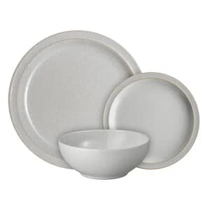 Denby Dove Grey 12 Piece Box Set