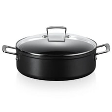 Le Creuset Toughened Non-Stick 30cm Sauteuse Pan With Glass Lid