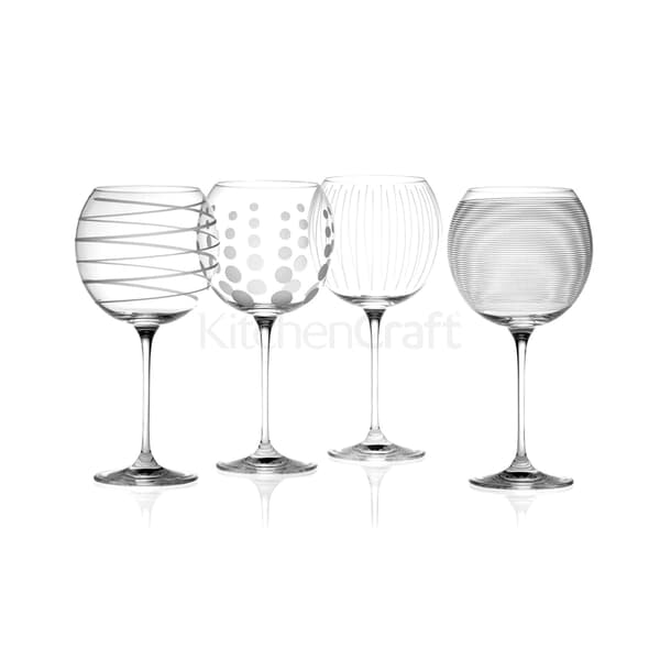 Mikasa Cheers Set Of 4 Balloon Glasses