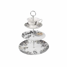V&A Alice In Wonderland 3 Tier Cake Stand