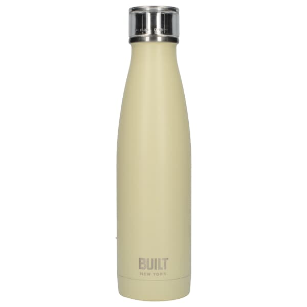 Built 500ml Double Walled Stainless Steel Water Bottle Vanilla