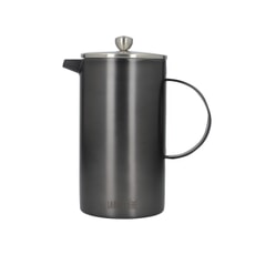 La Cafetiere Edited Double Walled 8 Cup Cafetiere Gun Metal Grey