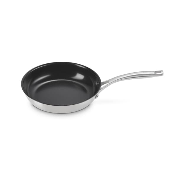 Le Creuset Essential 3-Ply Stainless Steel - 24cm Non-Stick Frying Pan