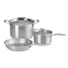 Le Creuset Essential 3-Ply Stainless Steel - 3 Piece Mixed Set