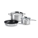 Le Creuset Classic 3-ply Stainless Steel 3 Piece Cookware Set
