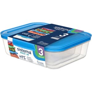 Sistema Nest It Food Storage 3 Piece Set
