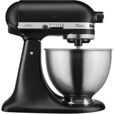 KitchenAid Classic Mixer 4.3L Matte Black 5K45SSBBM