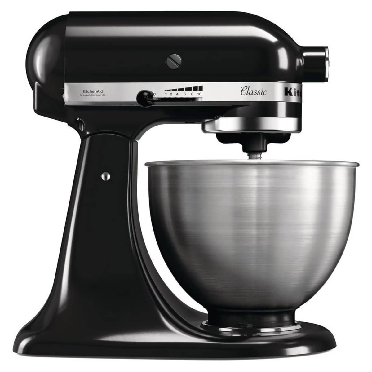 KitchenAid Classic Mixer 4.3L Black 5K45SSBOB - (5K45SSBOB) - eCookshop