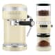 KitchenAid Artisan Semi-Auto Espresso Machine and Burr Grinder Almond BOX 2