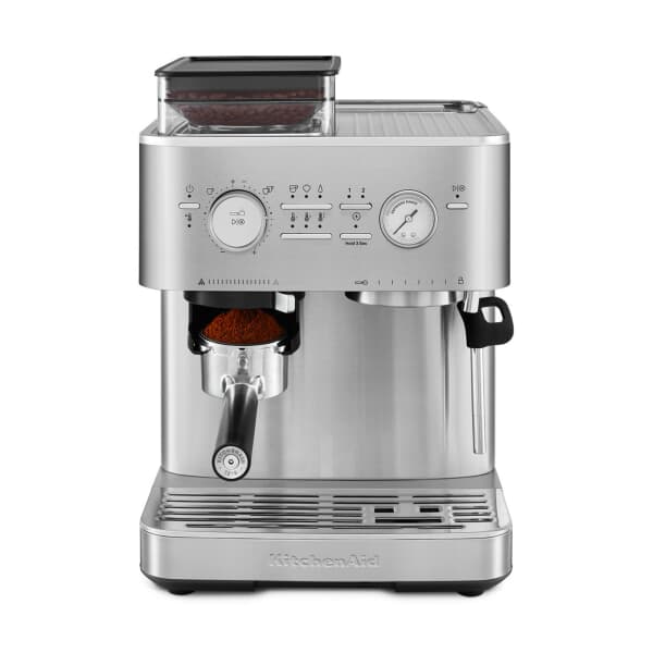 KitchenAid Semi-Auto Espresso Machine With Burr Grinder Stainless Steel