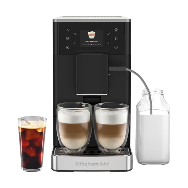 KitchenAid KF3 Fully Automatic Espresso Machine with Iced Coffee Matte Blac