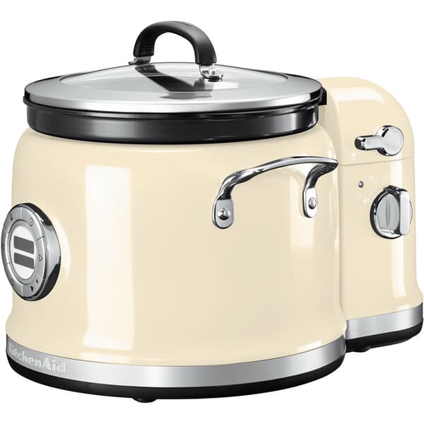 KitchenAid Multi Cooker And Stir Tower Bundle Almond Cream