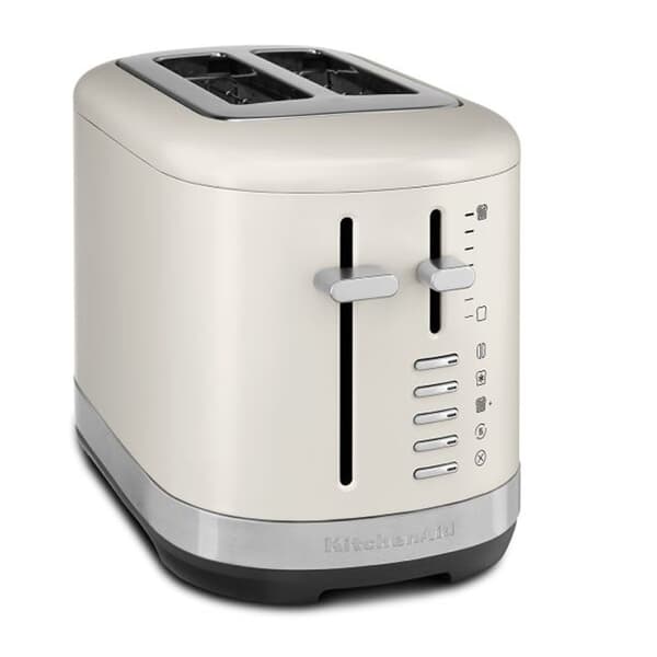 KitchenAid Manual Control 2 Slice Toaster Porcelain White (5KMT2109BPL)