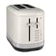 KitchenAid Manual Control 2 Slice Toaster Porcelain White (5KMT2109BPL)