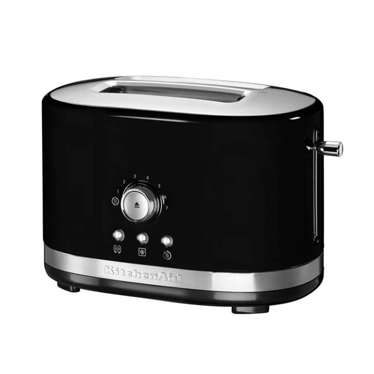 KitchenAid Manual Control 2 Slot Toaster Onyx Black (5KMT2116BOB