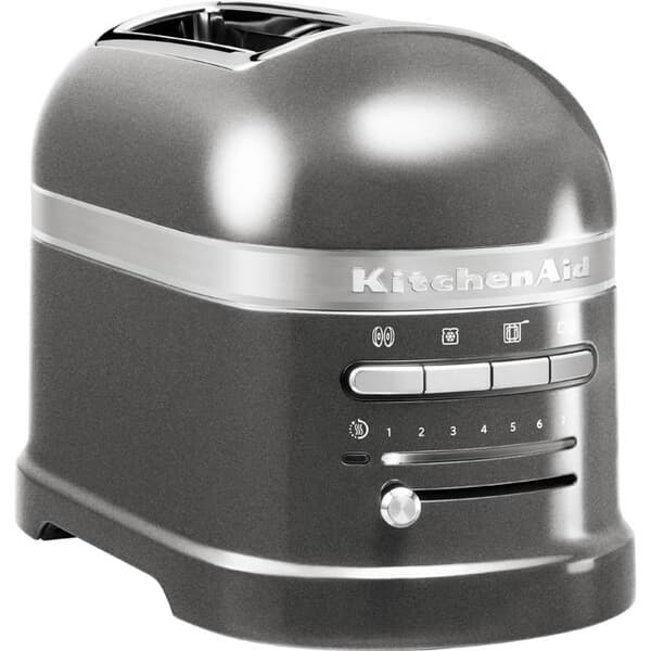 KitchenAid Artisan Toaster 2 Slice Medallion Silver