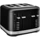 KitchenAid Manual Control 4 Slot Toaster Matte Black