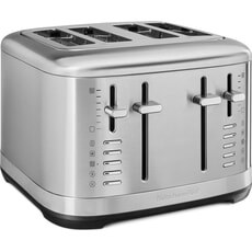 KitchenAid Manual Control 4 Slot Toaster Stainless Steel