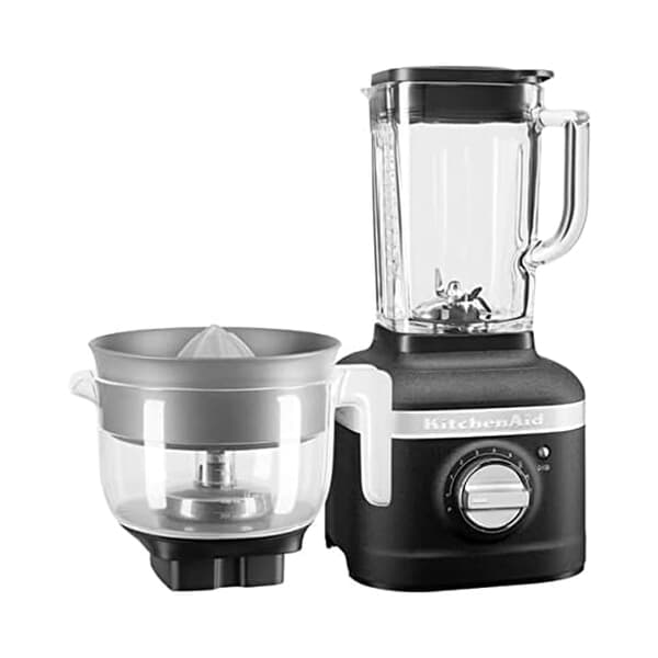 KitchenAid Artisan K400 Blender + Citrus Press Cast Iron Black