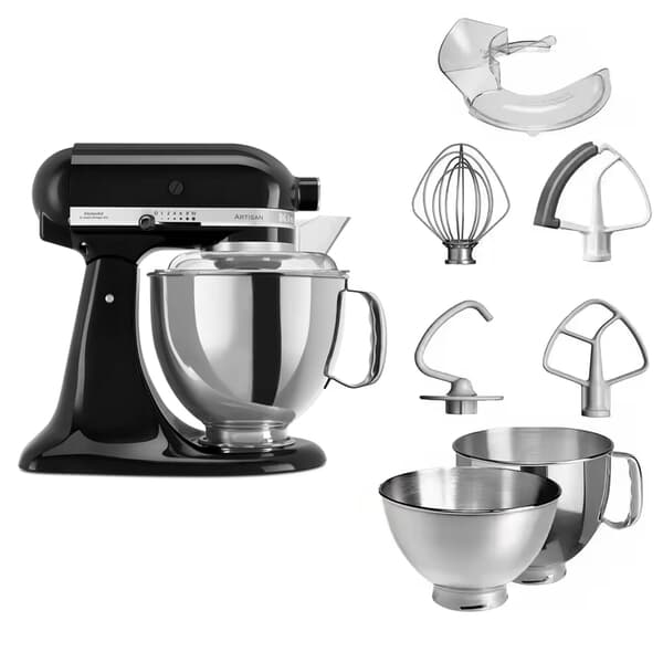 KitchenAid Artisan Mixer 4.8L Onyx Black (5KSM175PSBOB)