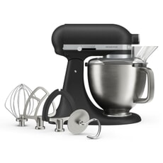 KitchenAid Artisan Plus Mixer 4.7L Cast Iron Black Tilt-Head (5KSM50PKVBBK)