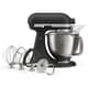 KitchenAid Artisan Plus Mixer 4.7L Cast Iron Black Tilt-Head (5KSM50PKVBBK)
