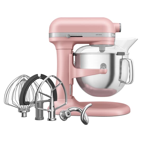 KitchenAid 6.6L Bowl Lift Artisan Mixer Dried Rose (5KSM70SHXBDR)