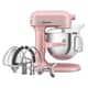 KitchenAid 6.6L Bowl Lift Artisan Mixer Dried Rose (5KSM70SHXBDR)