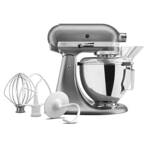 KitchenAid Artisan Mixer 4.3L with Pouring Shield Contour Silver