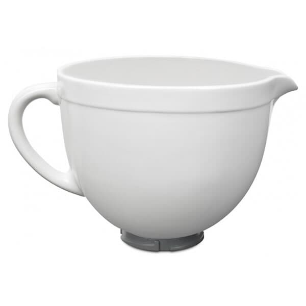 KitchenAid 4.8L Ceramic Bowl White Chocolate