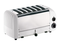 Dualit Classic Vario AWS 6 Slot Toaster White