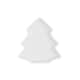 Le Creuset Stoneware Christmas Tree Plate White