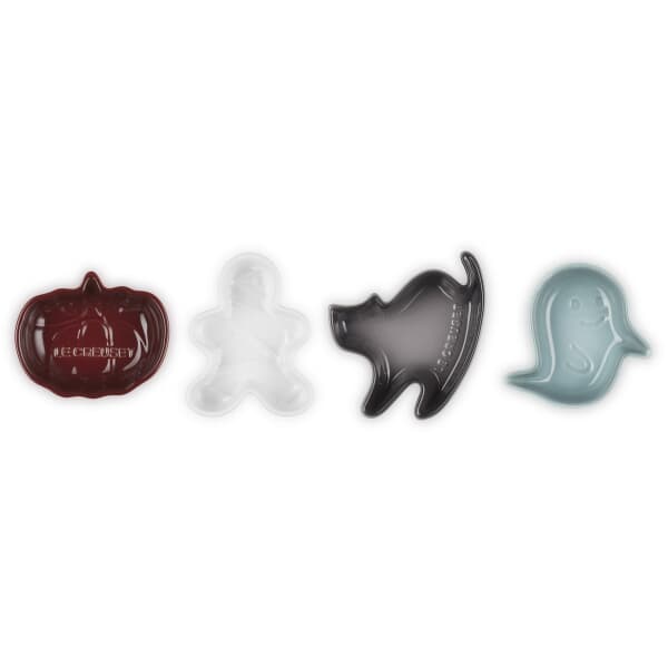 Le Creuset Set Of 4 Mini Halloween Dishes
