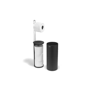Joseph Joseph EasyStore Concealed Toilet Roll Holder Matt Black